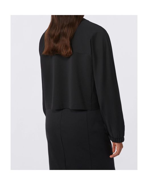 Max Mara Black Boxy Jacket