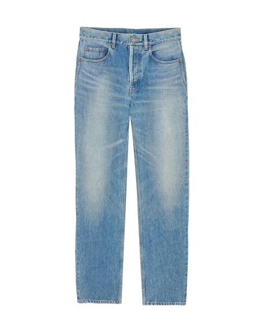 Saint Laurent Blue Mick Long Jeans for men