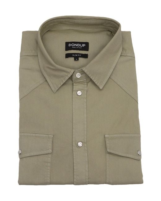 Dondup Green Shirt for men
