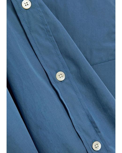 Rohe Blue Cotton Shirt