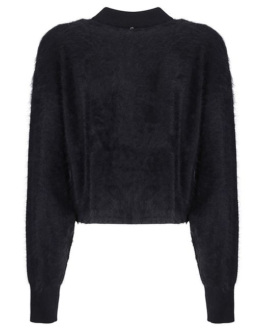 Sportmax Black Long-Sleeve Cardigan