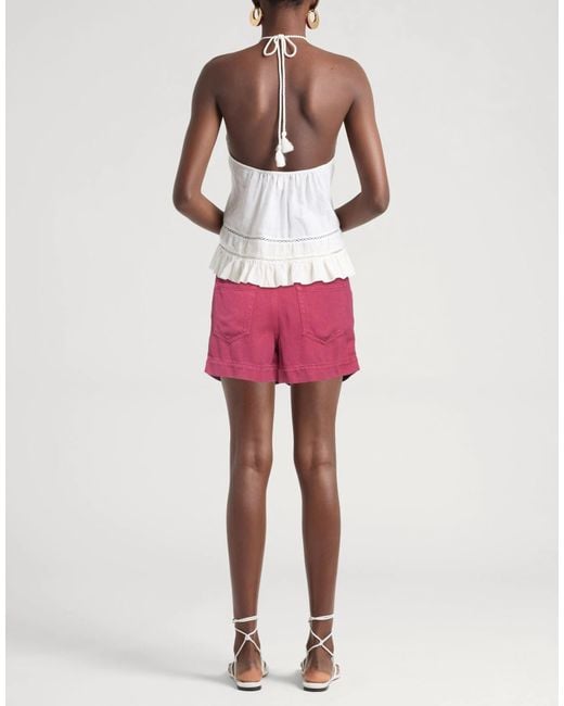 Isabel Marant Pink Denim Shorts