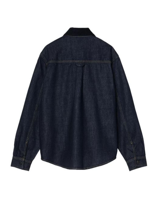Carhartt Blue Oakland Shirt Jac for men