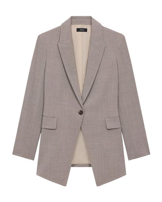 Theory Brown Etiennette Blazer