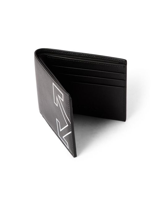 Off-White c/o Virgil Abloh Black Compact Wallet for men