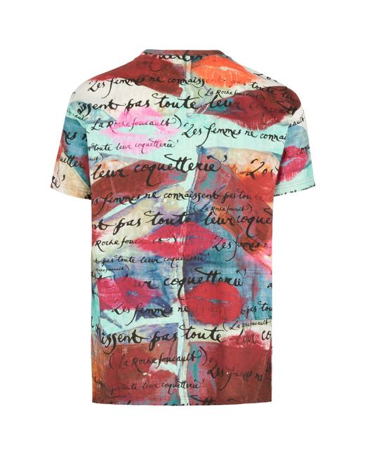 Vivienne Westwood White Kisses Classic T-Shirt for men