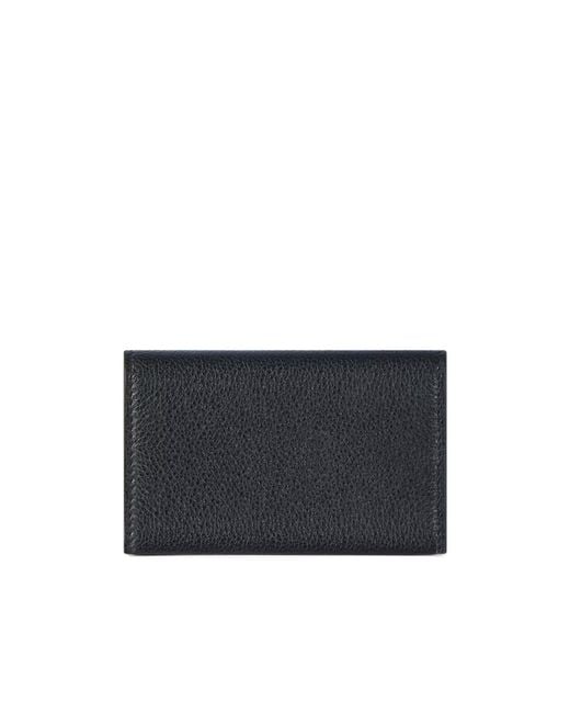 Givenchy Blue Logo Lettering Key Case for men