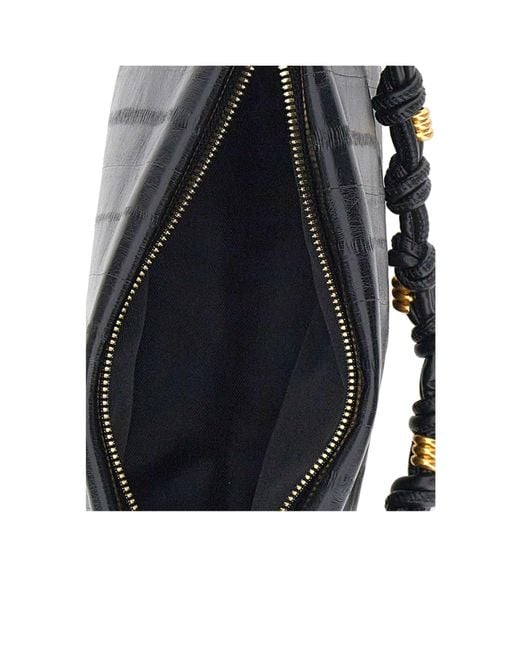 Gianni Chiarini Black Fanny Shoulder Bag