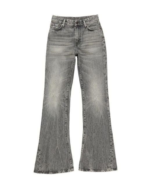 Acne Gray Fitted Jeans