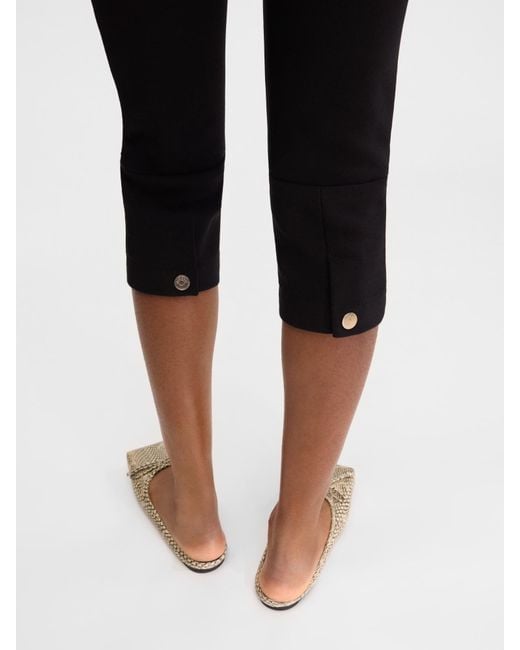 Jacquemus Black Le Pantalon Capri Cropped Trousers