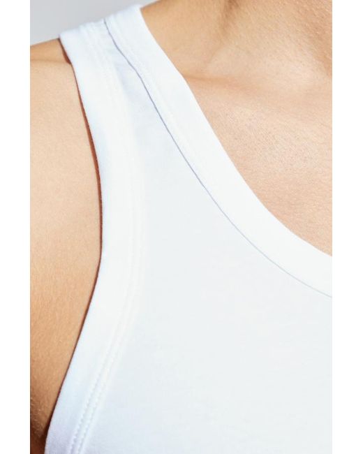 DSquared² White Sleeveless Tops for men