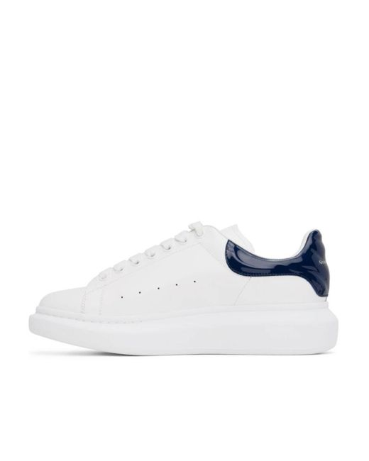 McQueen White Oversized Low-Top Sneakers for men