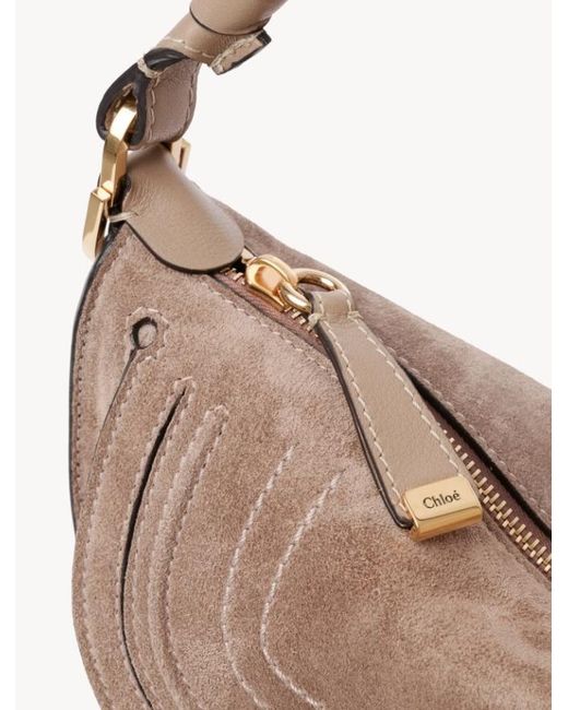 Chloé Brown Chloé Marcie Mini Shoulder Bag
