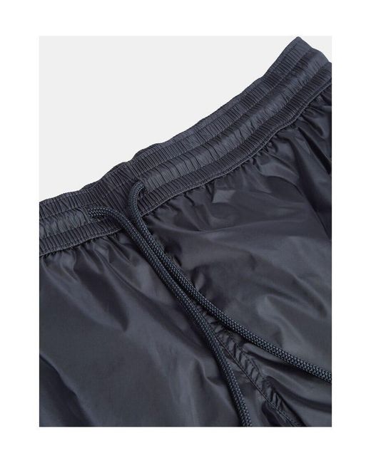Aiezen Black Drawstring Beach Pants for men