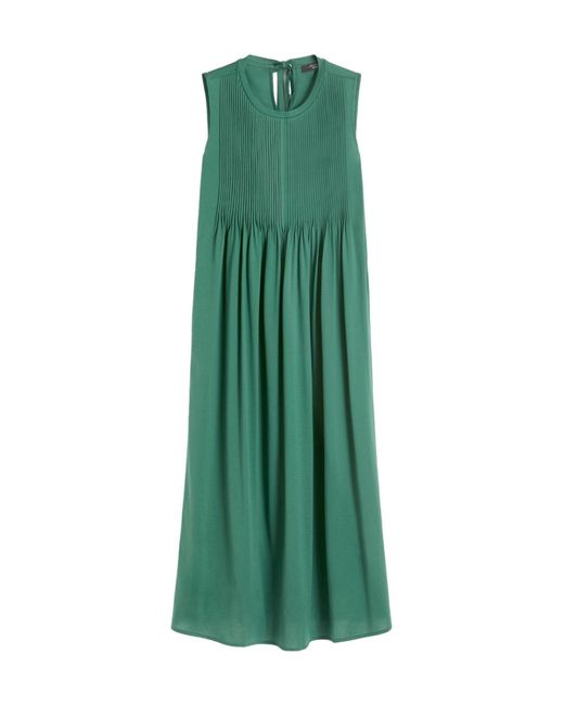 Weekend by Maxmara Green Pleated Dress