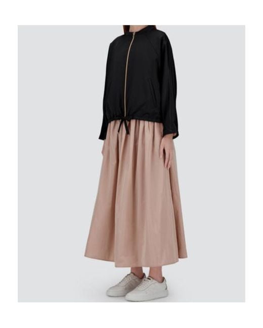 Herno Black Zip-Front Jacket