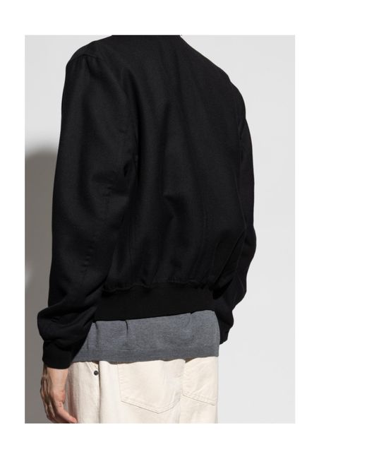 Tom Ford Black Zip-Fastening Bomber Jacket for men