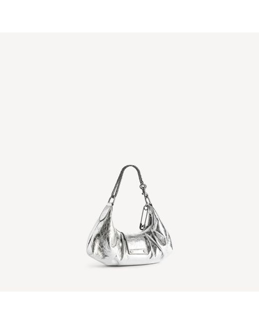 Balenciaga Pamela Metallic Shoulder Bag