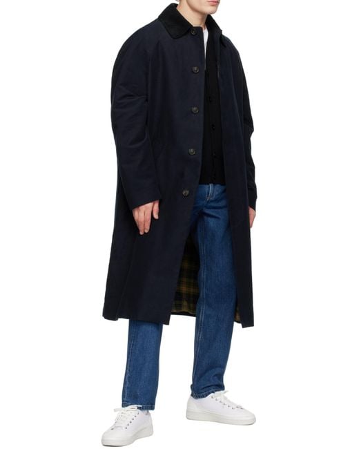 A.P.C. Blue Straight-Leg Slim-Cut Jeans for men