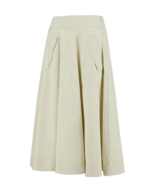 Herno White Laminar 2L Goretex Skirt