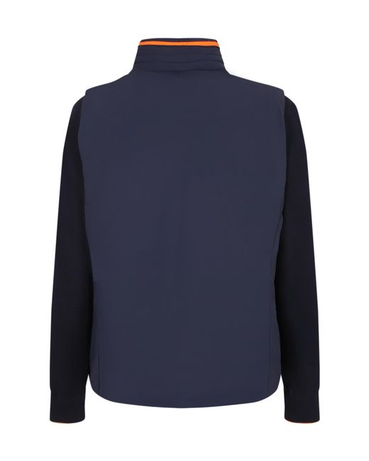 Moorer Blue Long-Sleeve Jacket for men
