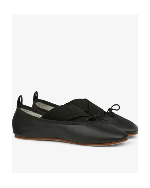 Repetto Black Gianna Ballerina Flats