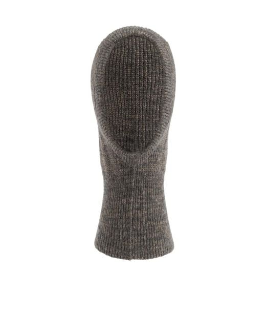 Maison Margiela Gray Knitted Beanie