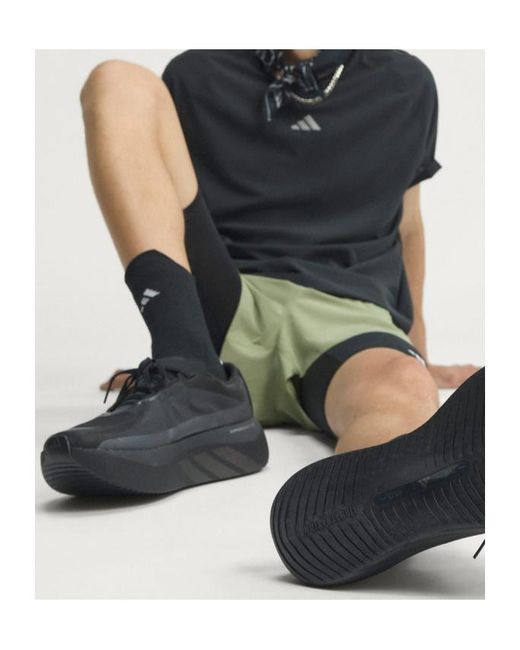 Adidas Black Hyperboost Edge Running Shoes for men