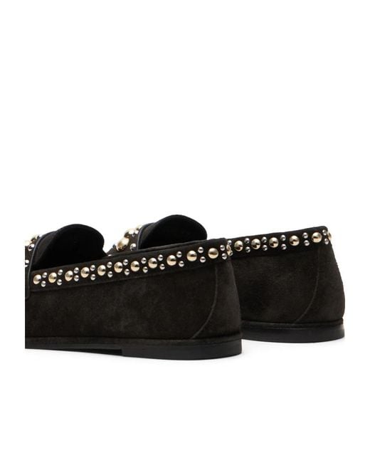 Stuart Weitzman Black Perry Loafer