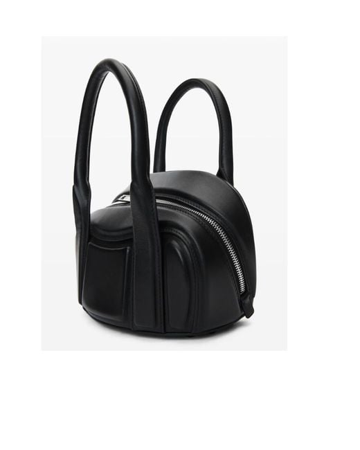 Alexander Wang Black Roc Small Top Handle Bag