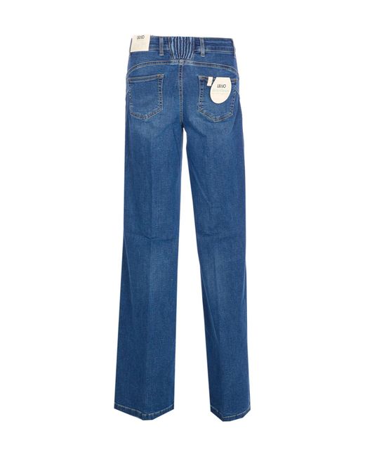 Liu Jo Blue Straight Leg Jeans