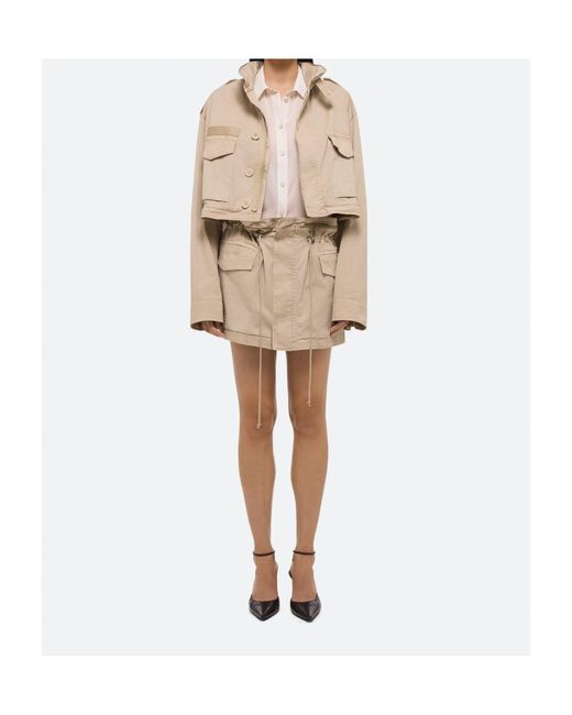 Helmut Lang Natural Convertible Field Jacket