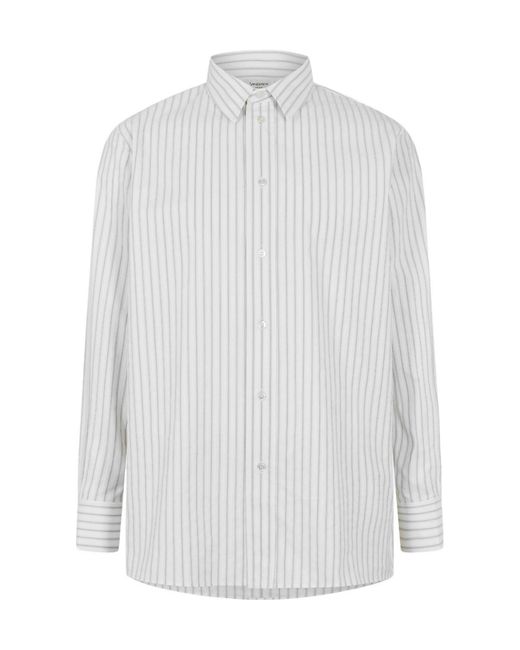Saint Laurent White Button-Down Shirt for men