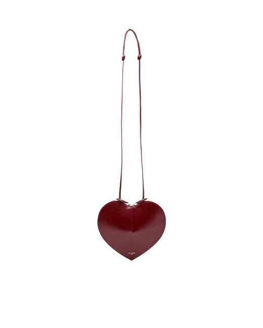Alaïa Red Glossed Leather Cross-Body Bag
