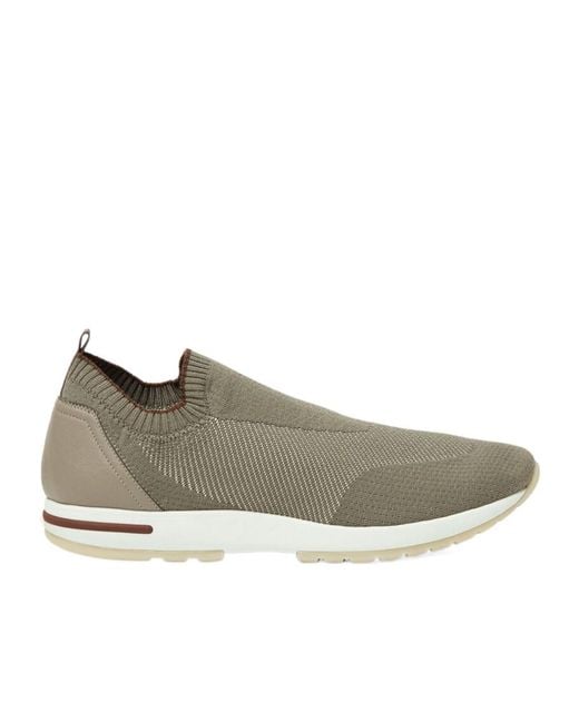 Loro Piana Gray 360 Lp Flexy Walk Sneaker for men