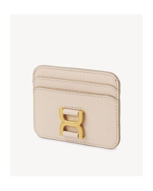 Chloé Natural Marcie Logo Card Bag