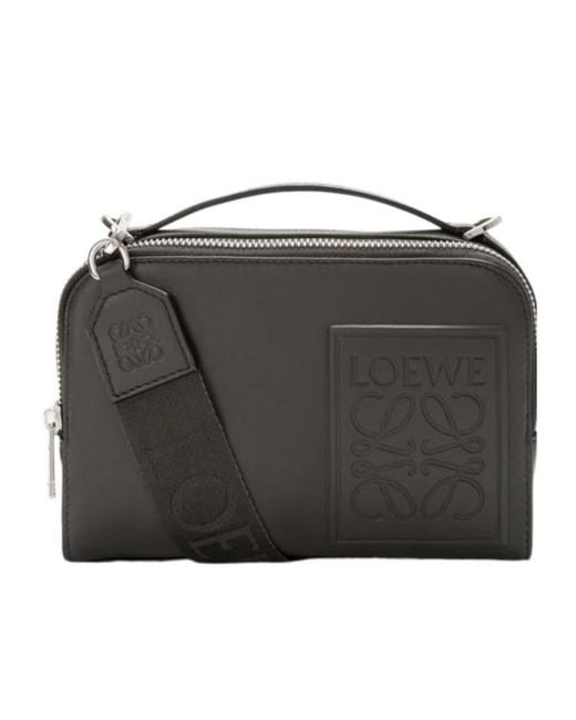 Loewe Black Mini Camera Crossbody Bag for men