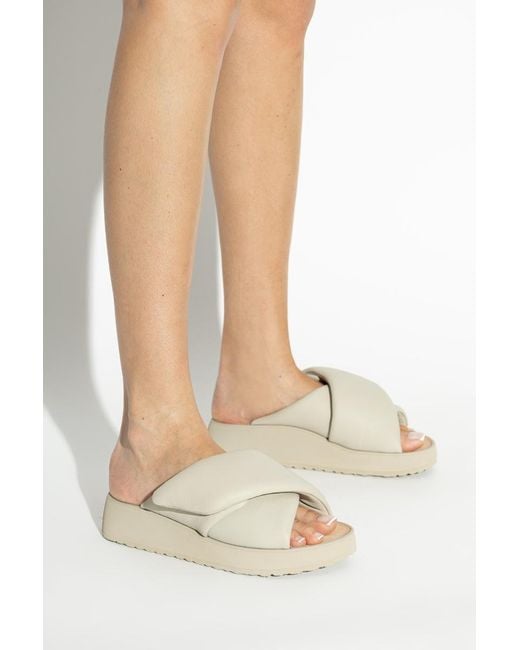 Birkenstock Multicolor Theda Cross Strap Slides