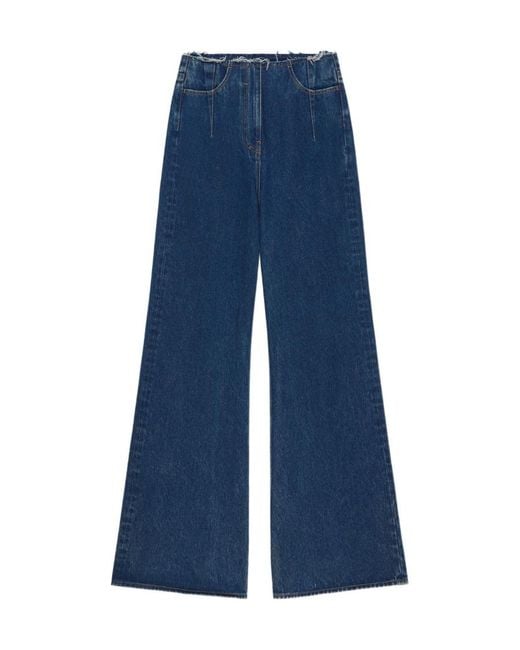 Givenchy Blue Wide Fit Pants