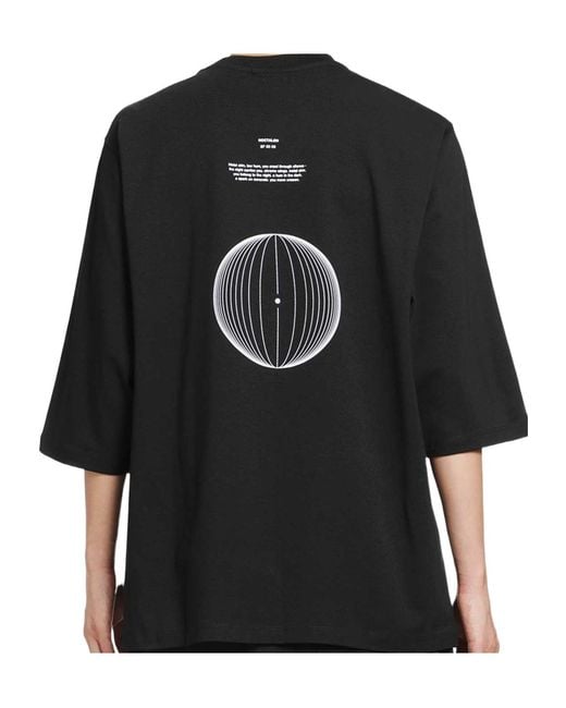 Thom Krom Black Crew-Neck T-Shirt for men