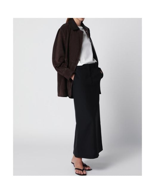 Nour Hammour Black Collared Jacket