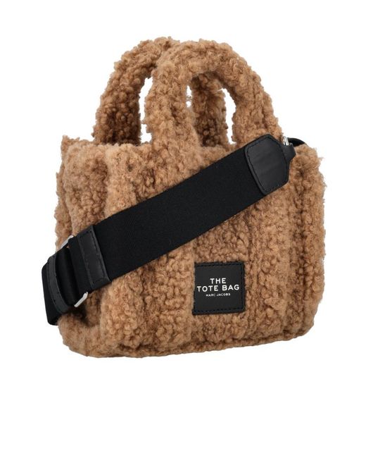 Marc Jacobs Black Mini The Teddy Tote Bag