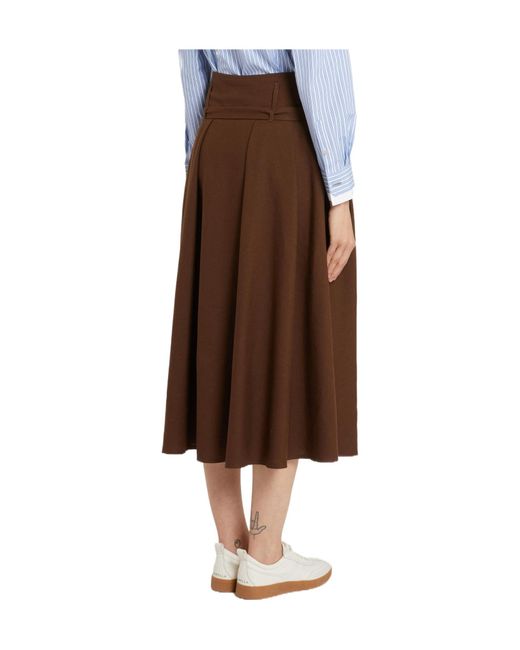 Marella Brown Skirt