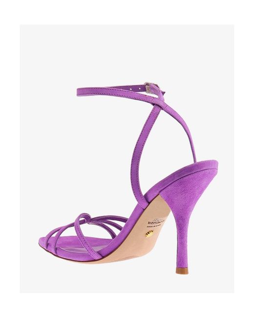 Stuart Weitzman Pink High Heeled Sandals