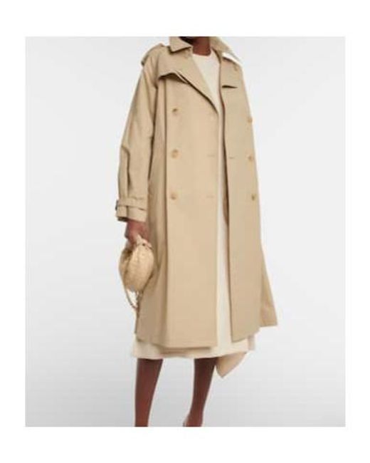 Nili Lotan Natural Long Trench Coat
