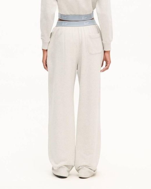 KENZO White Signature' Elasticated Pants