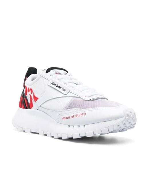 Vision Of Super White X Reebok Classic Leather Legacy Sneakers for men