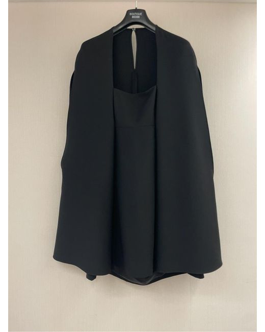 Valentino Black Sleeveless Dress
