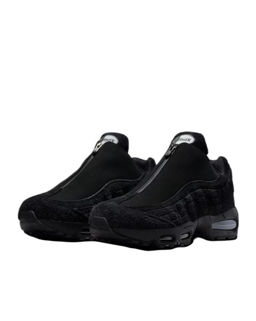 Nike Black Air Max 95 Big Bubble Sneakers for men