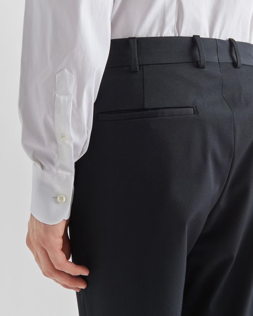 Prada Black Single Breasted Tailored Suit for men